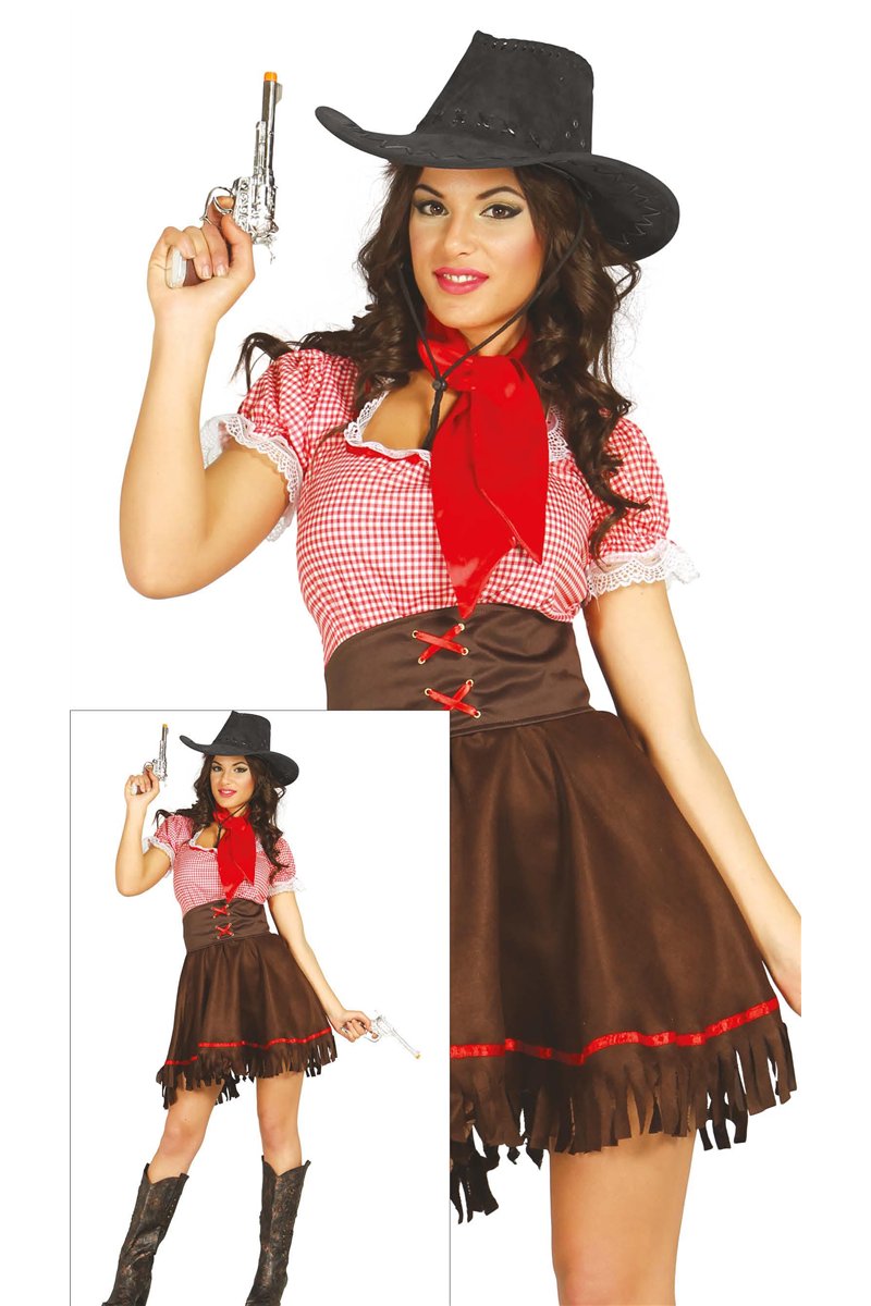 ADULT COWGIRL, SIZE M 38-40