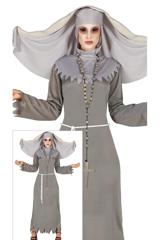 ADULT DIABOLIC NUN, SIZE L 42-44