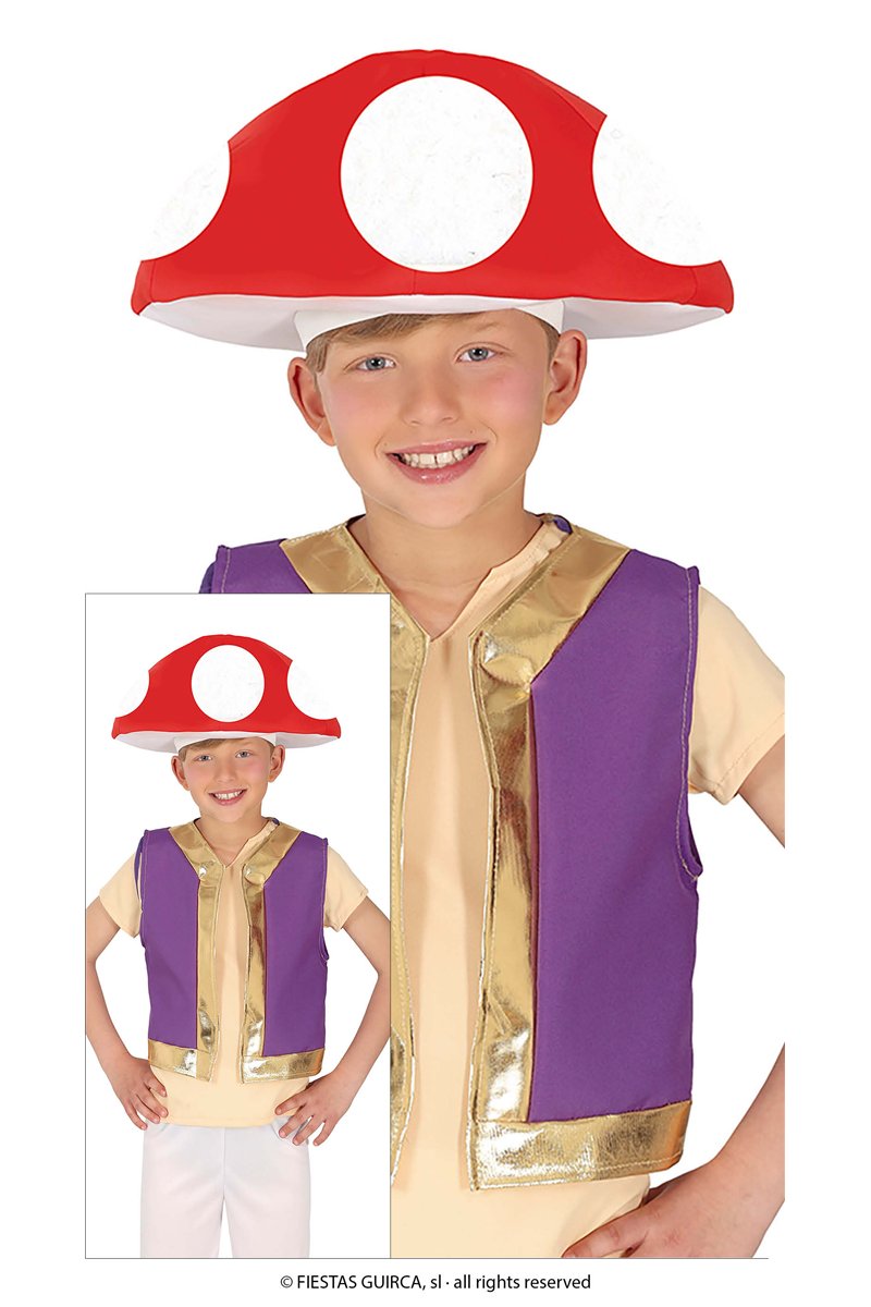 MUSHROOM, CHILDREN, 10 - 12 YEARS OLD