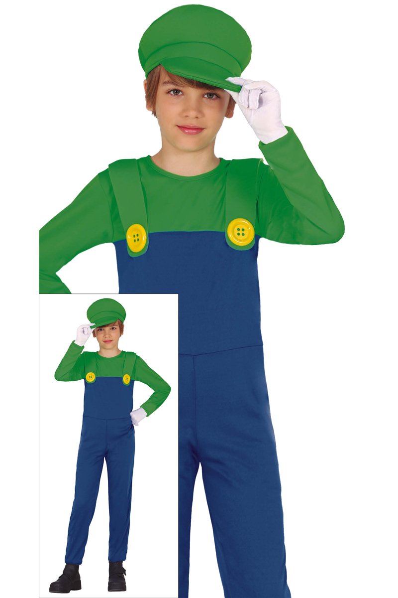 GREEN TRAIN DRIVER, CHILDREN, 7 - 9 YEARS OLD