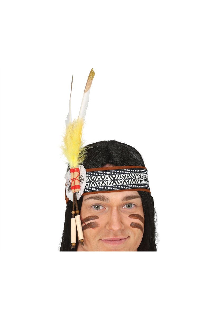 INDIAN FEATHERED HEADBAND EXTRA
