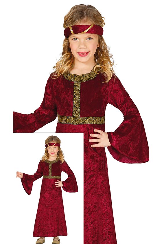 CHILD MEDIEVAL LADY, 10-12 YEARS