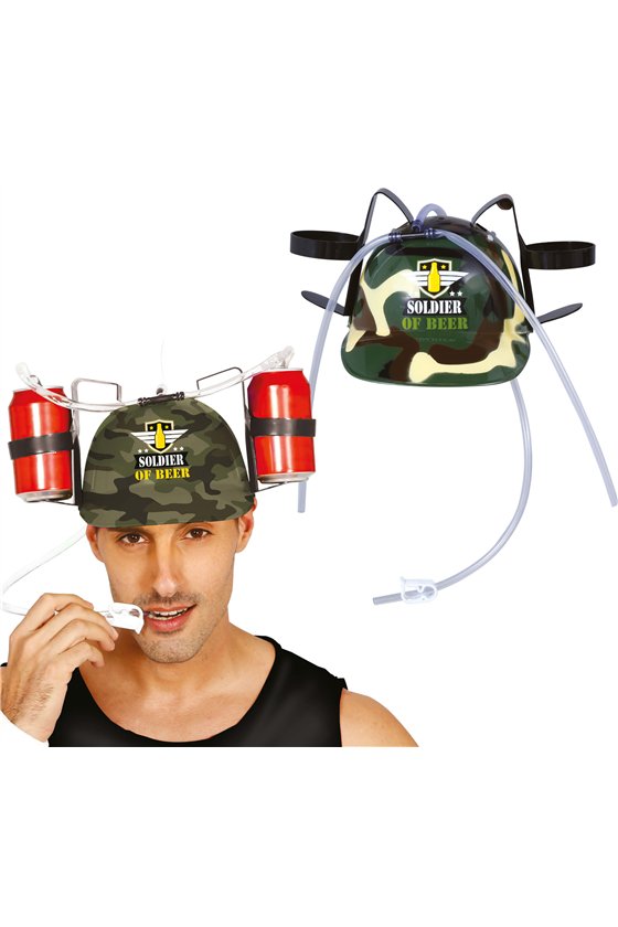 HELMET FOR DRINKS SOLDIER OF BEER