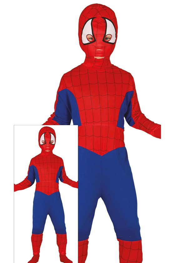 CHILD SPIDER BOY, SIZE 7-9 YEARS
