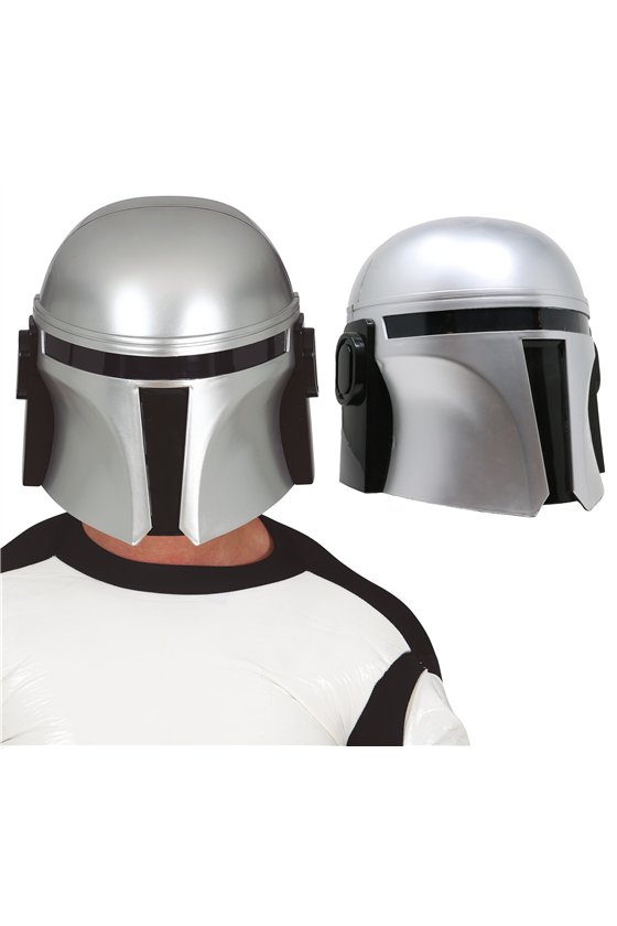 SILVER HELMET SPACE SOLDIER