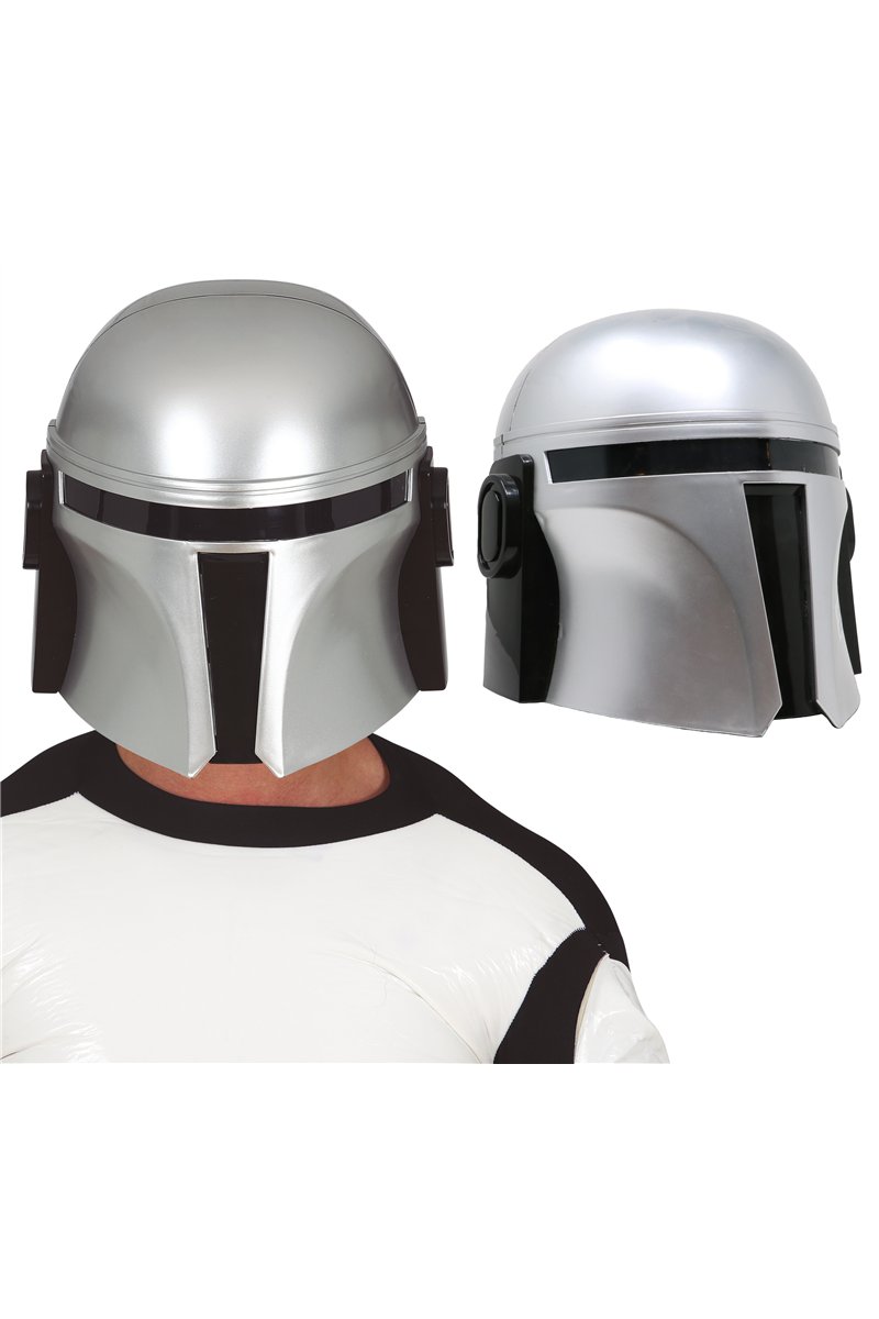 SILVER HELMET SPACE SOLDIER