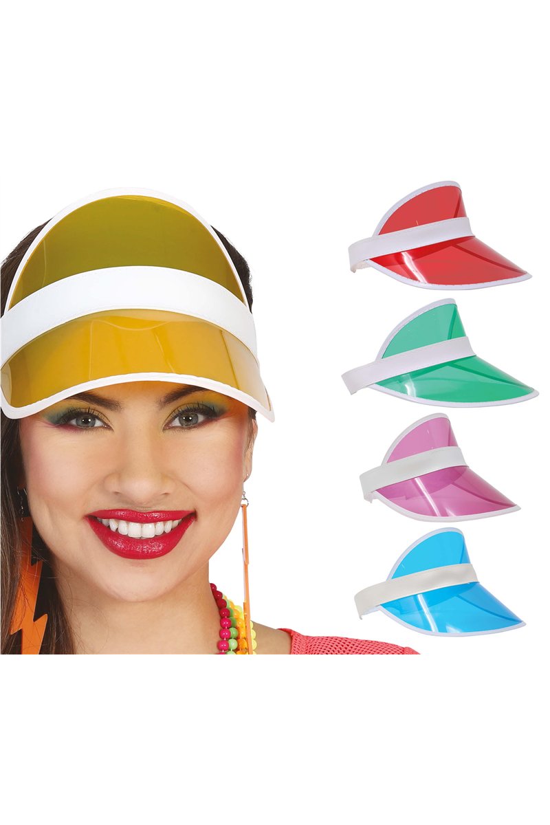 TRANSPARENT HAT ASSORTED COLORS