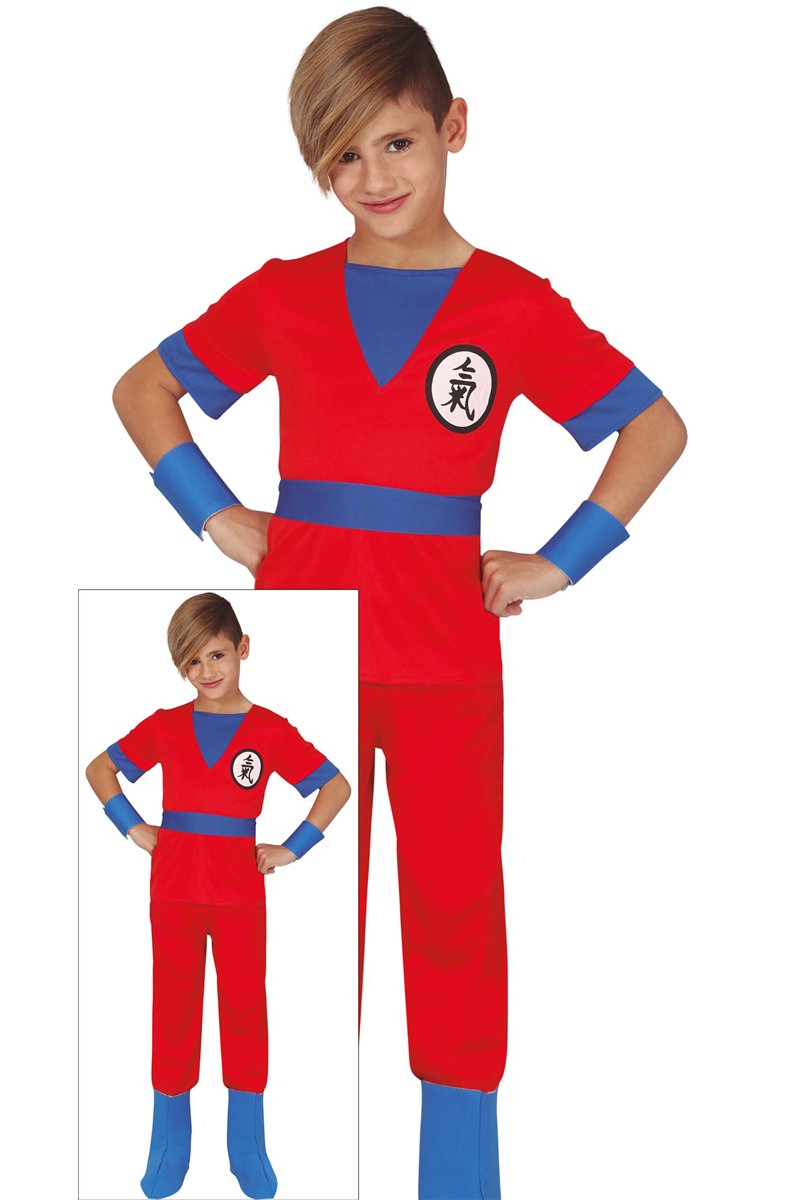 RED CHILD NINJA, SIZE 5-6 YEARS