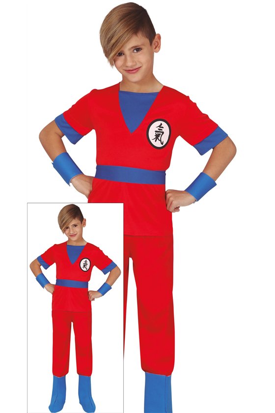 RED CHILD NINJA, SIZE (10-12 YEARS)