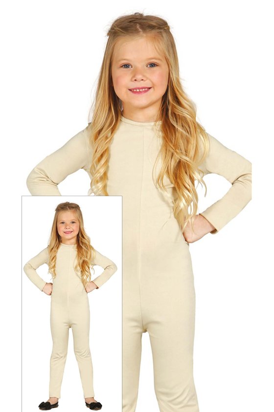CHILD FLESH COLOUR BODYSUIT, 5-8 YEARS 