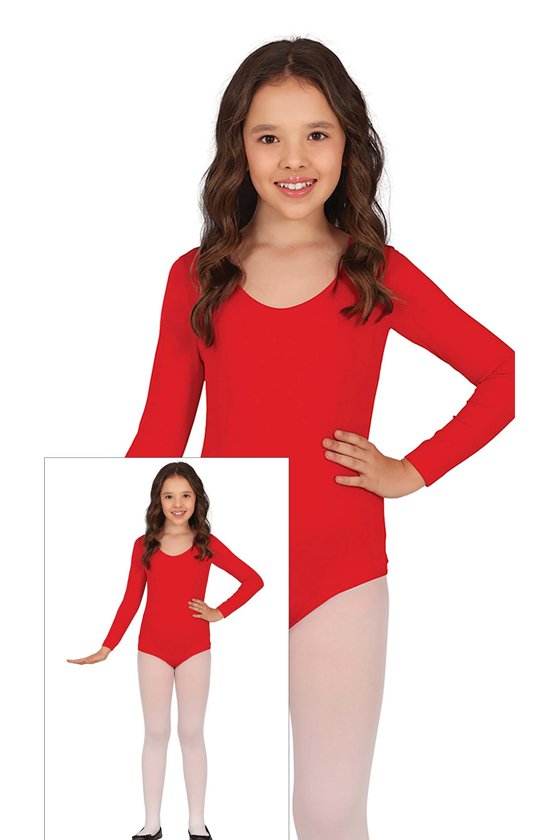 LONG SLEEVE RED.MAILLOT INF.5-8 YEARS
