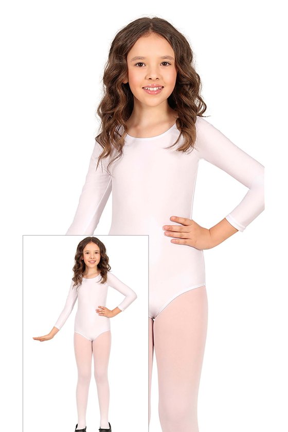 LONG SLEEVE WHITE.MAILLOT INF.3-5 YEARS