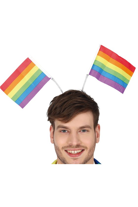 RAINBOW FLAGS HEADBAND