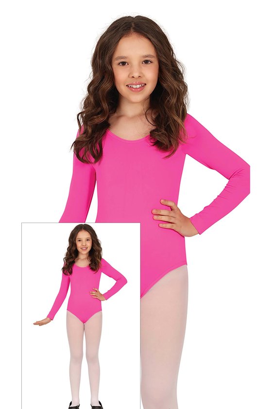 LONG SLEEVE FUSCIA MAILLOT INF.9-12 YEARS