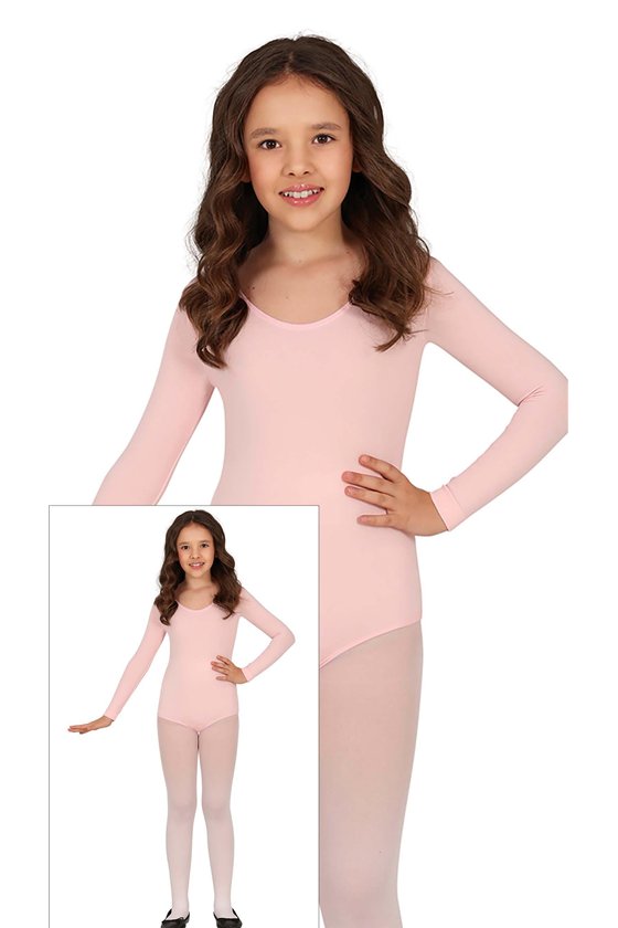 LONG SLEEVE PINK MAILLOT INF.9-12 YEARS