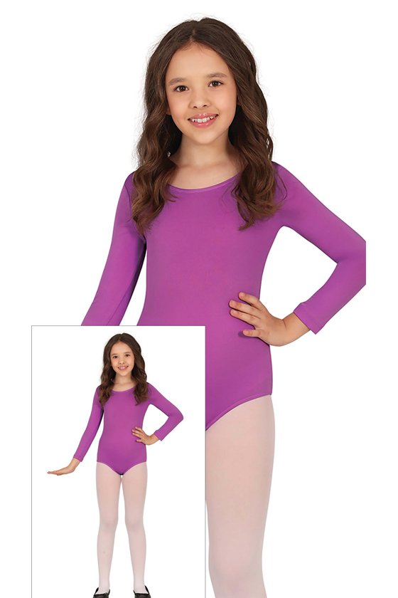 LONG SLEEVE PURPLE MAILLOT INF.3-5 YEARS