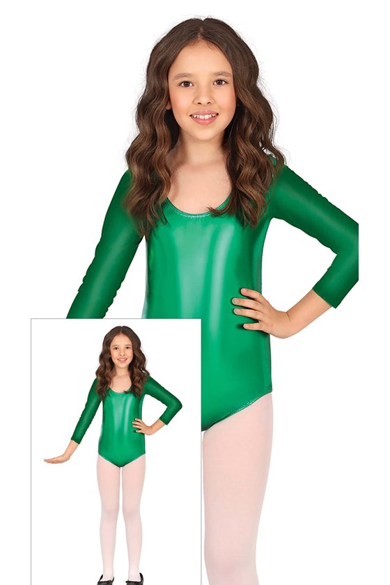 LONG SLEEVE METAL.GREEN MAILLOT INF.3-5 YEARS