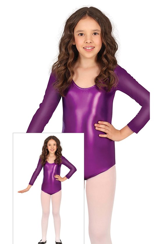 LONG SLEEVE METAL.PURPLE MAILLOT INF.9-12 YEARS