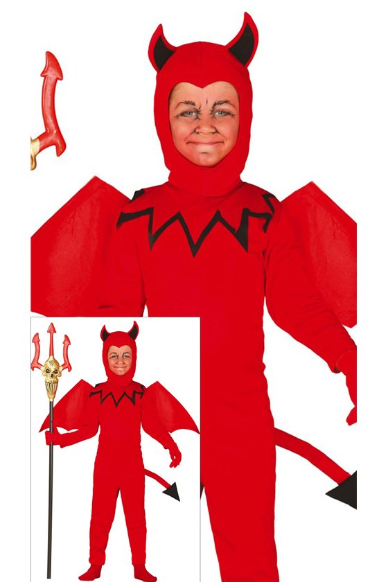 CHILD LITTLE DEVIL, SIZE 3-4 YEARS