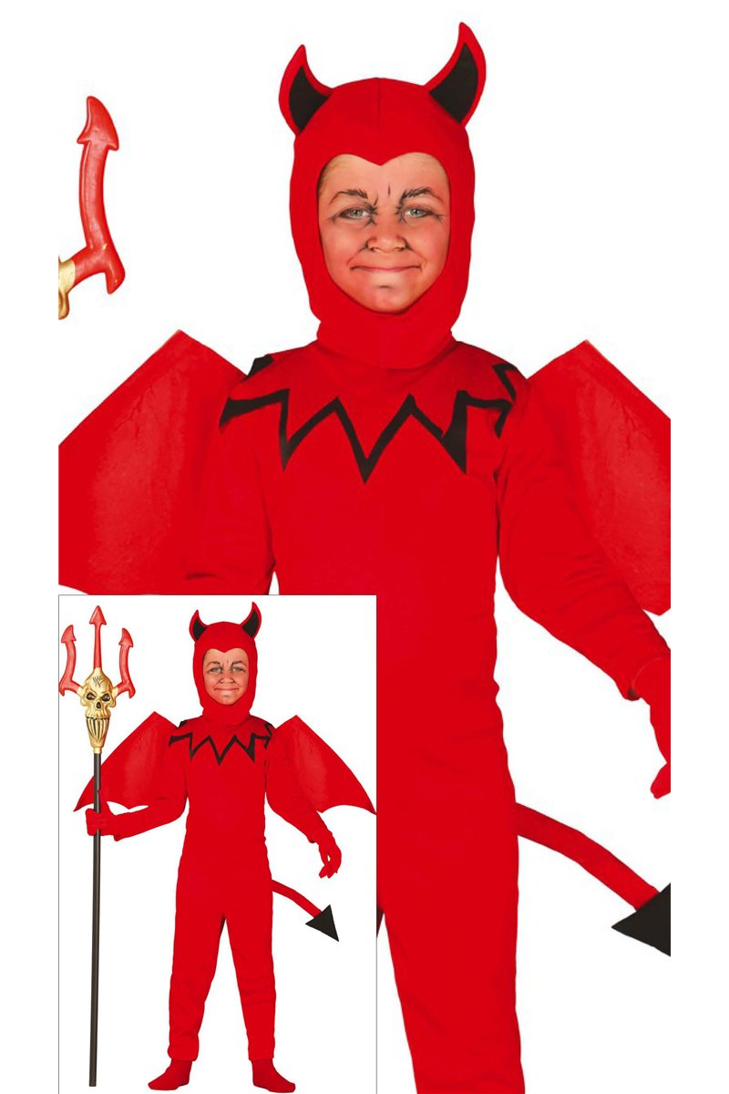 CHILD LITTLE DEVIL, SIZE 3-4 YEARS