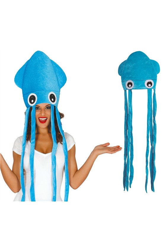 BLUE OCTOPUS HAT