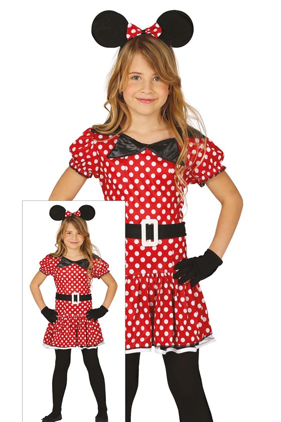CHILD MOUSE WOMAN, SIZE 3-4 YEARS