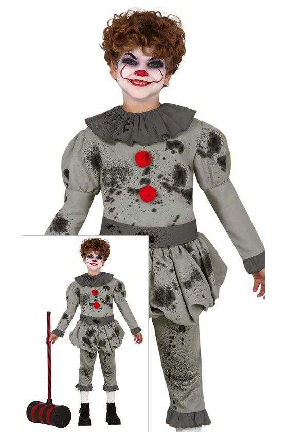CLOWN BOY 7-9 YEARS