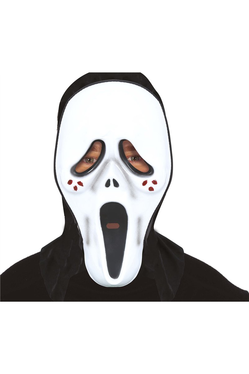 MURDERER MASK WITH HOOD PVC