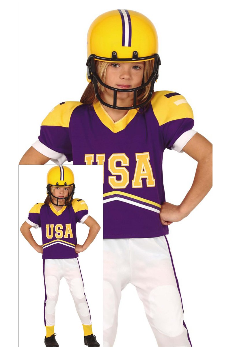 AMERICAN FOOTBALL PLAYER 7-9 YEARS OLD