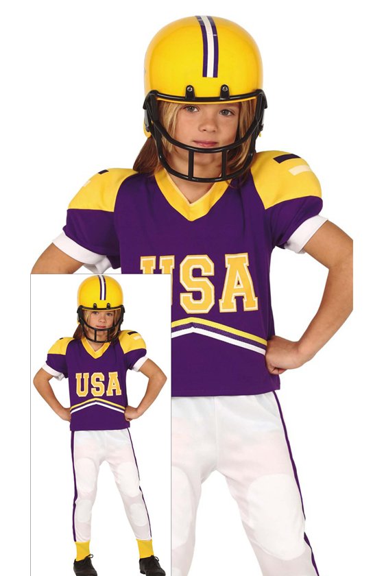 AMERICAN FOOTBALL PLAYER 10-12 YEARS OLD