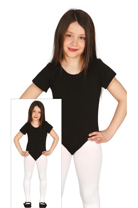 BLACK CHILDREN BODY SHORT SLEEVE 5-8 YEARS OLD