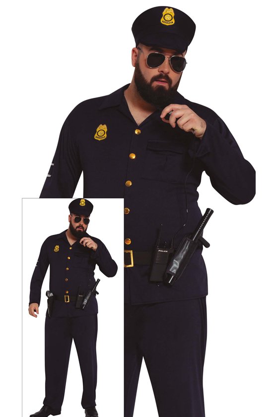 POLICEMAN, ADULT, 56 - 58 (XXL)