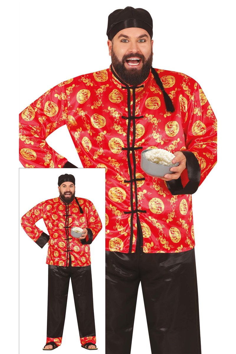 MANDARIN ADULT SIZE XL 54-56