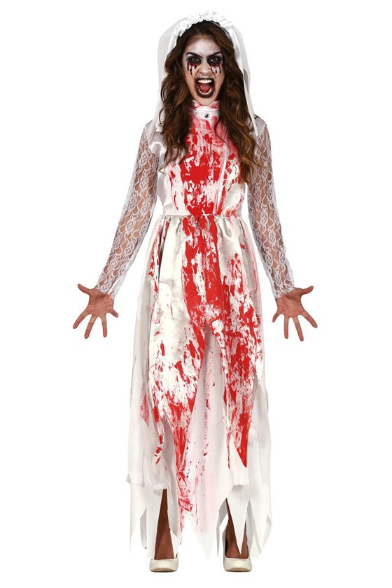 BLOODY BRIDE ADULT SIZE XL 44-46