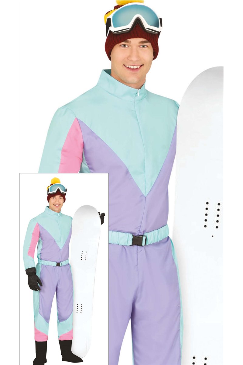 BLUE SKIER, ADULT, 54 - 56 (XL)