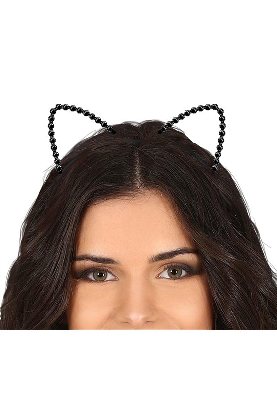 METALLIC KITTEN HEADBAND