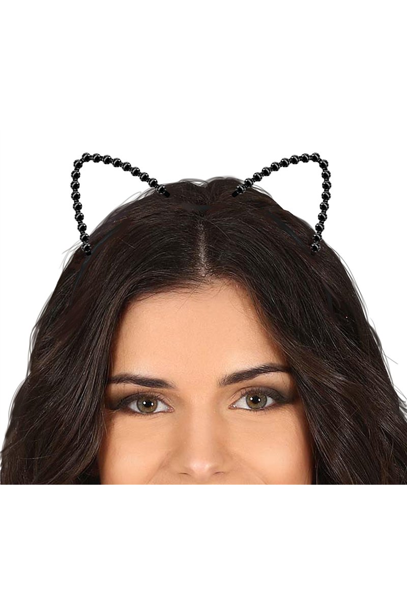 METALLIC KITTEN HEADBAND