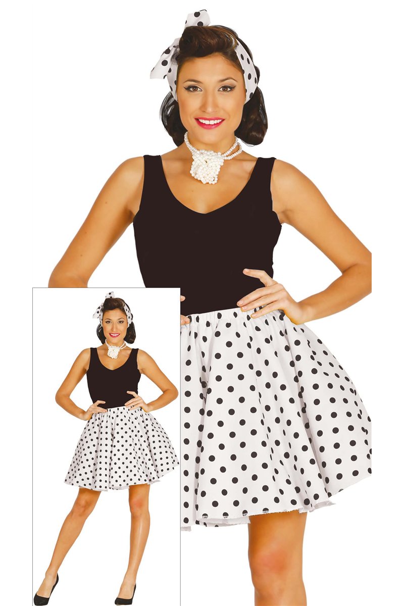 PIN UP ADULT WHITE SET SIZE L 42-44