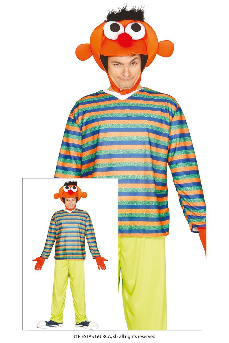 ORANGE PUPPET SIZE L 52-54