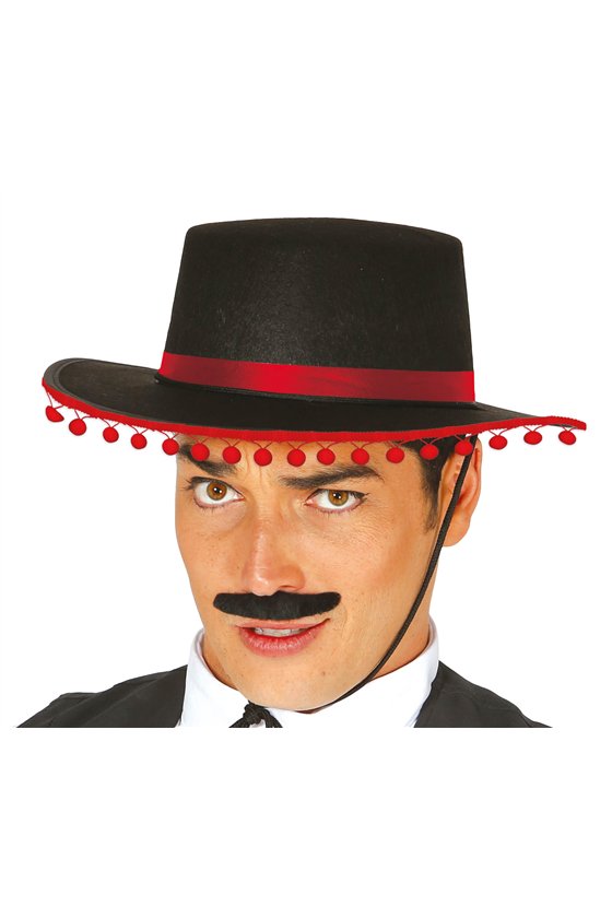 CORDOBAN HAT WITH TASSELS