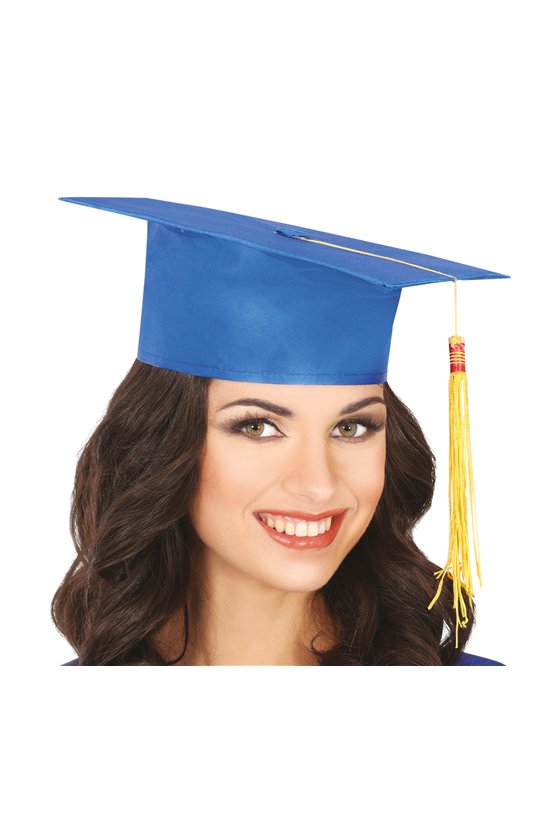 BLUE FABRIC STUDENT HAT