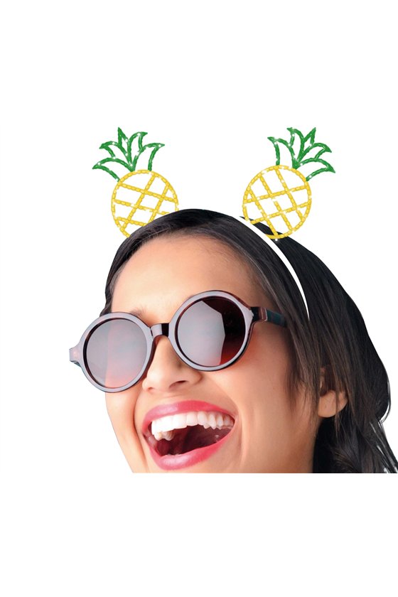 METALLIC PINEAPPLES HEADBAND