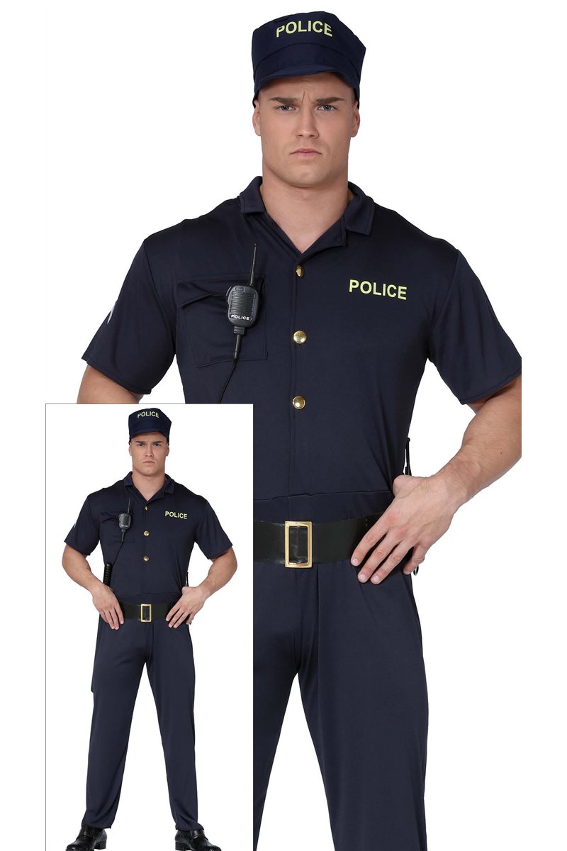 POLICE AGENT, SIZE M 48-50