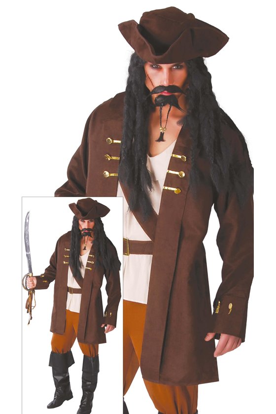 PIRATE CAPTAIN, SIZE M 48-50