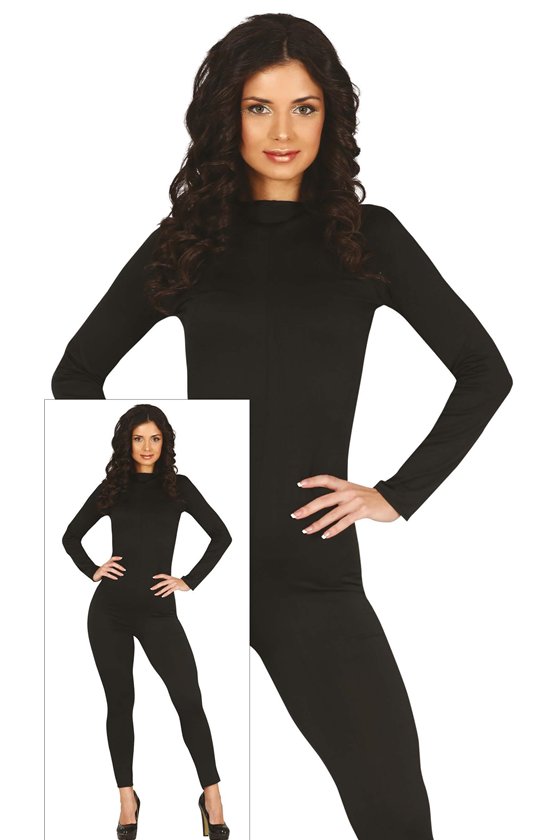 BLACK ADULT SPANDEX SUIT SIZE M-L 42-44