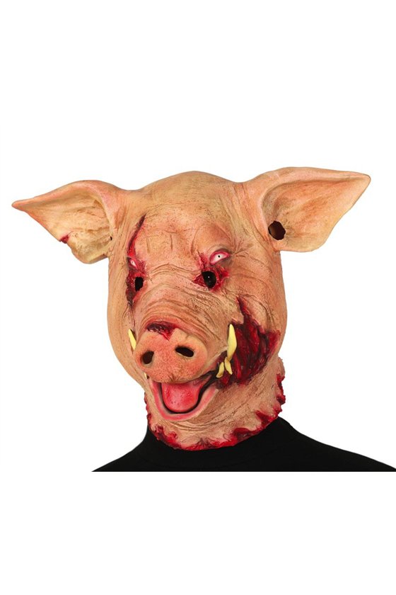 HORROR PIG MASK, LATEX