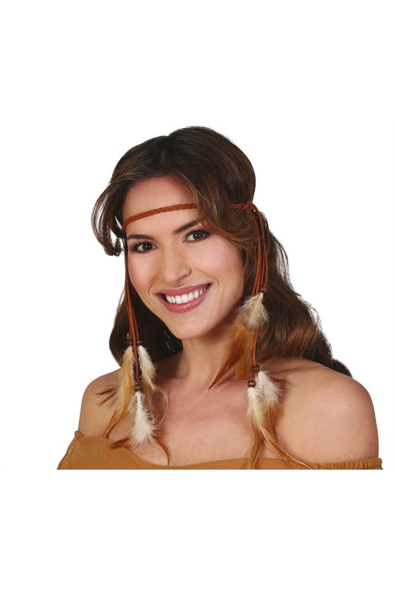 HANGING FEATHER HEADBAND