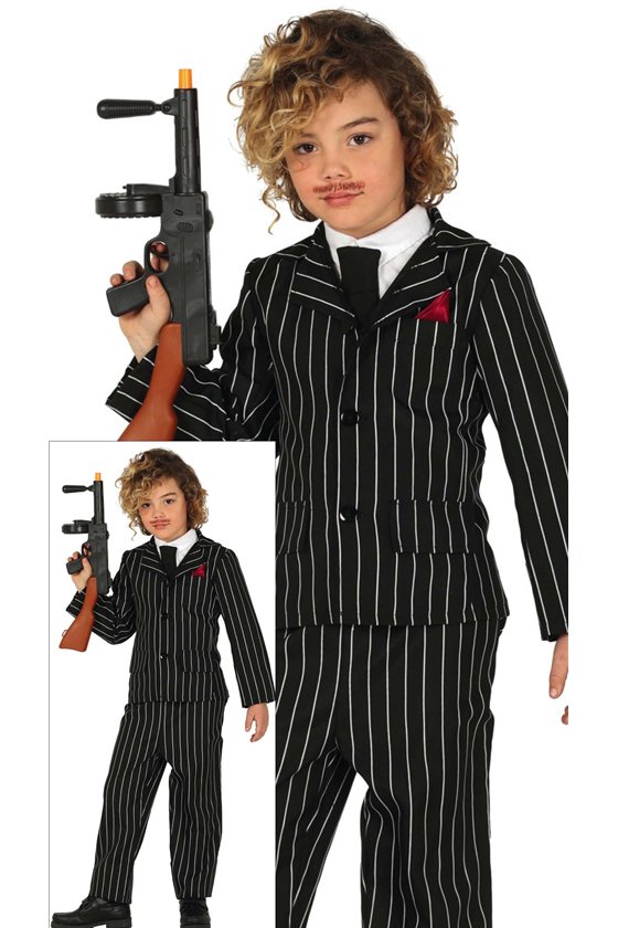 CHILD GANGSTER, SIZE 7-9 YEARS