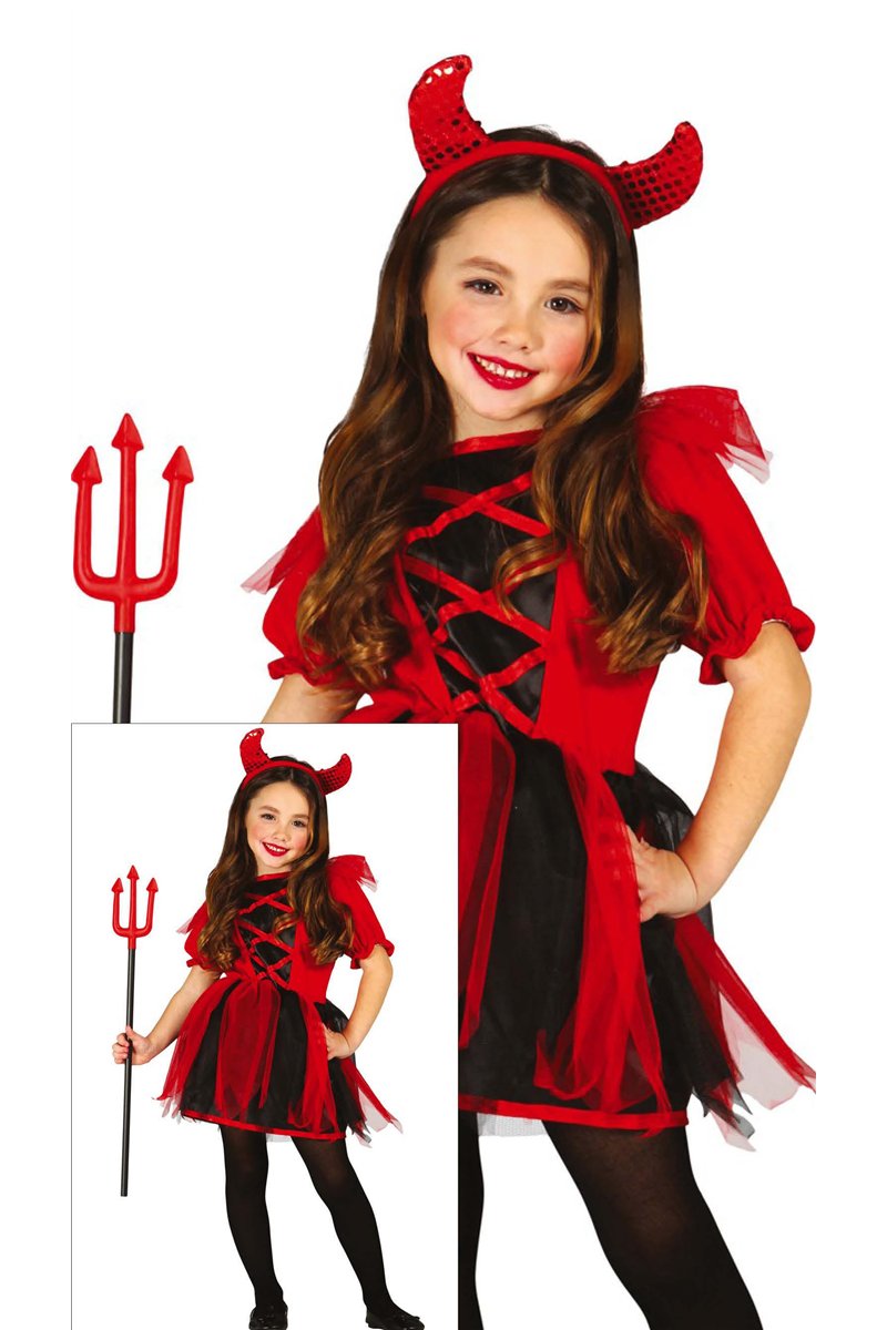 CHILD CUTE DEVIL, SIZE 3-4 YEARS