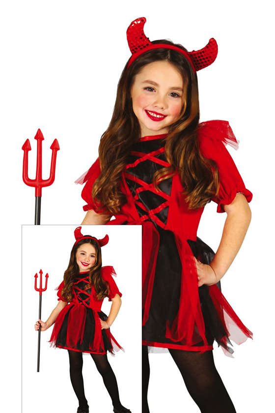 CHILD CUTE DEVIL, SIZE 7-9 YEARS